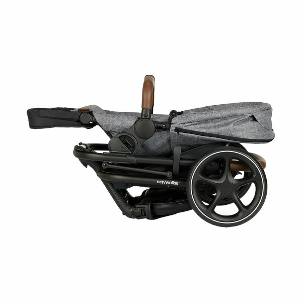 B-Ware Easywalker Harvey 3 Kinderwagen Kinderbuggy Buggy Reisebuggy Exclusive Grey