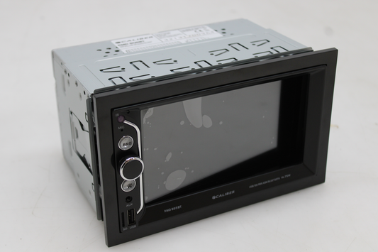 B-stock Caliber RMD805BT tvöfalt DIN bílaútvarp með fjarstýringu, gallað.