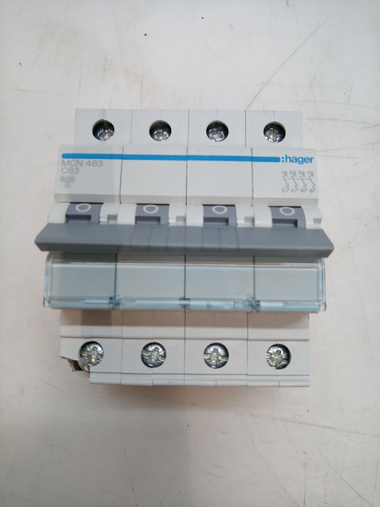 Hager Mcn463 smárofi (MCB) LS rofaeining af gerðinni B-lager Sjá texta/mynd 157