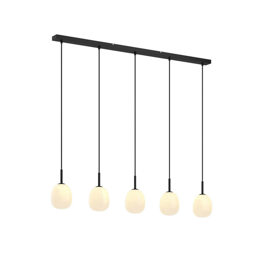 B-grade Lindby Etiena pendant light, ceiling lamp, living room light, hanging light, lamp G67