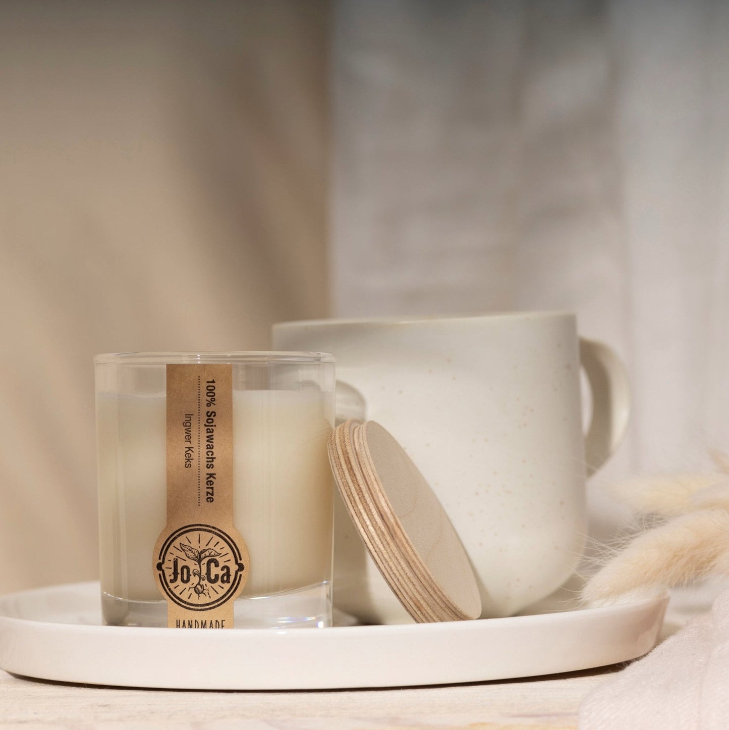 JoCa - Soy Scented Candle - Ginger Cookie