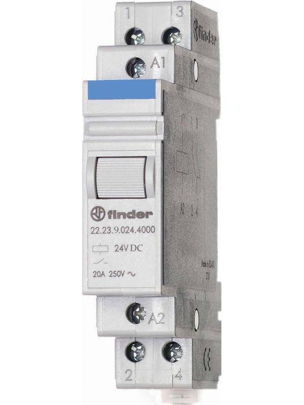 B-flokks Finder 22.23.9.024.4000 iðnaðarrofa, málspenna 24 V/Dc, 5 stykki