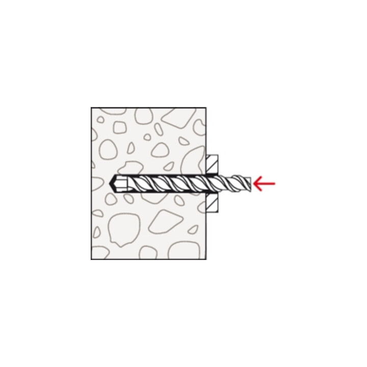 B-grade Fischer bolt anchor Faz II Plus 10/160 anchor fastening steel galvanized construction