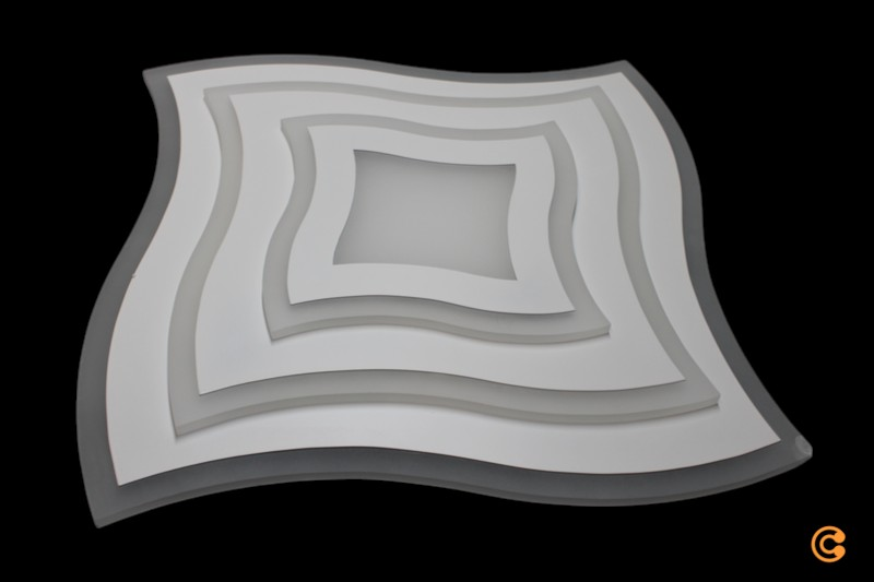 B-flokks Fischer &amp; Honsel CCT LED loftlampi Gordon loftlampi Sjá texta/mynd