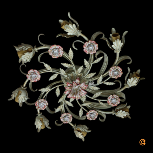 B-flokks Florentine loftljós Tulipe loftlampi lampaljós hönnun