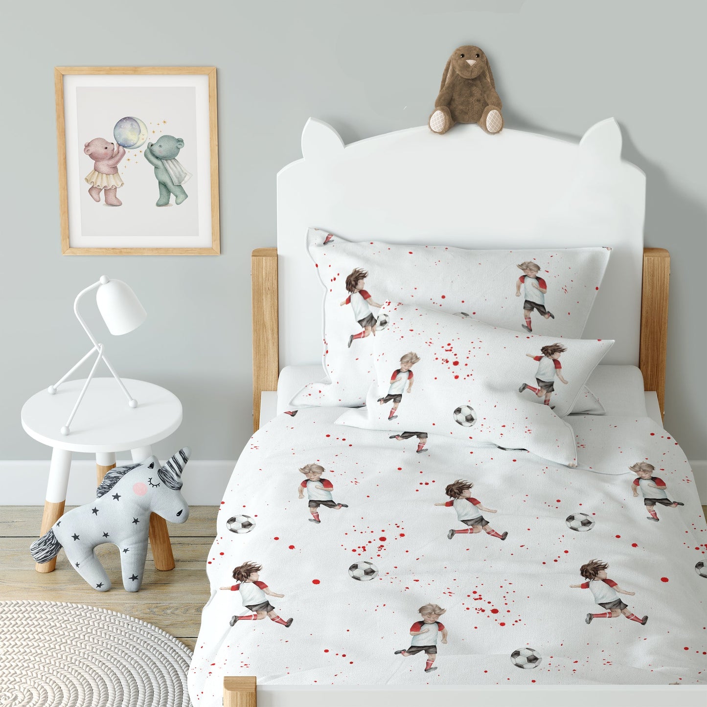 "Football Switzerland" Premium Children's Bedding 