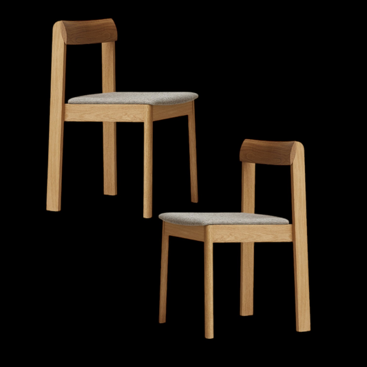 Form &amp; Refine stóll í B-flokki, hægindastóll, tréstóll, olíuborinn eik, brúnn, Hallingdal 65 húsgögn