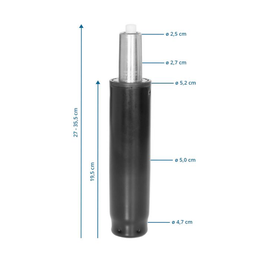B-grade Hjh Office M gas spring, gas pressure spring, replacement gas spring, chair spring, compression spring