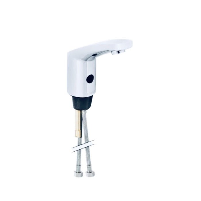 Geberit "Public" Waschtischarmatur mit Sensor (elektronisch, Netzversorgung mit Schalter, chrom)