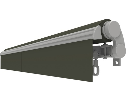 B-flokks felliarmur, sólhlíf fyrir svalir eða verönd, 5x3 cm, grátt pólýesterefni