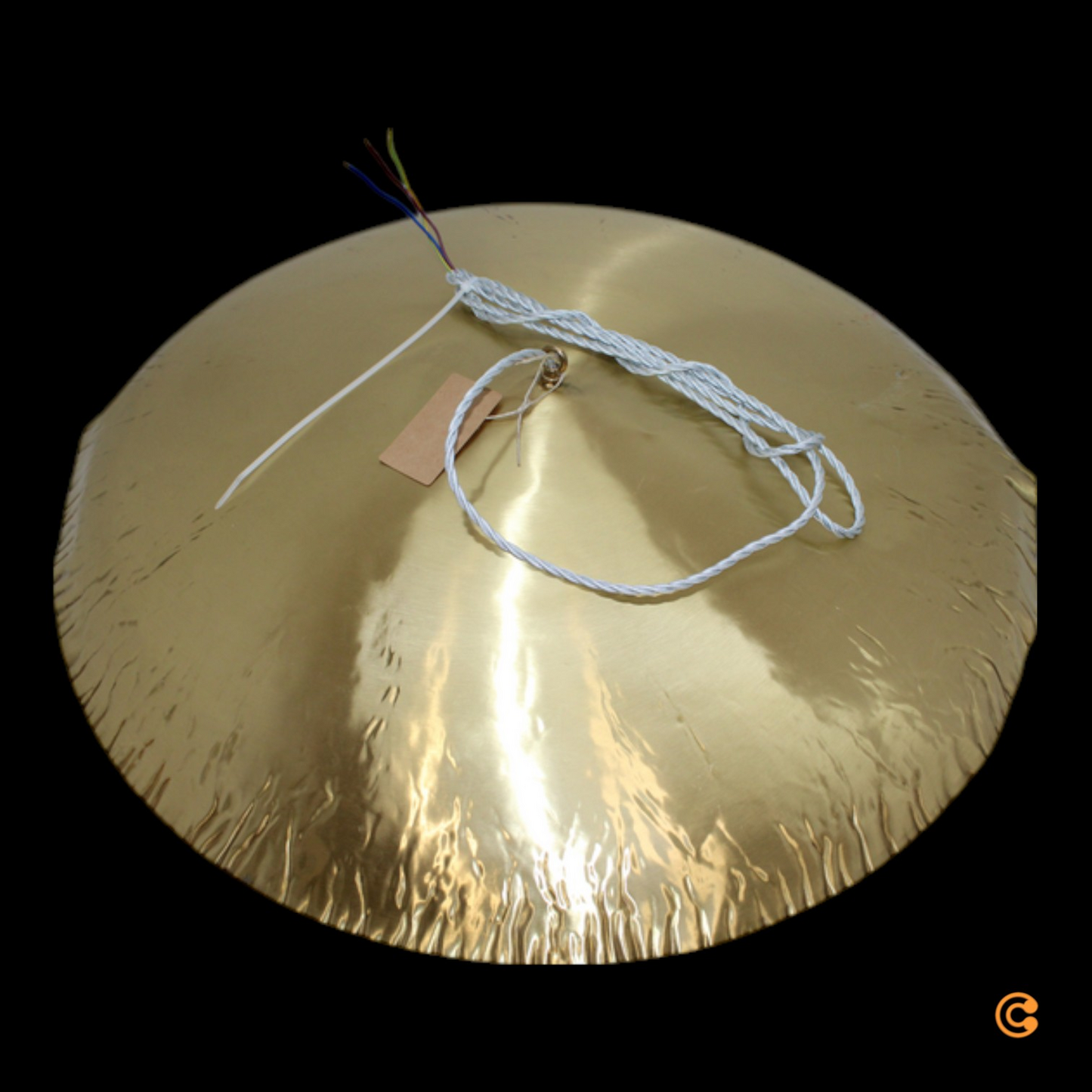 B-flokks Gervasoni Brass 95 hengilampi, matt messing. Sjá texta/myndir.