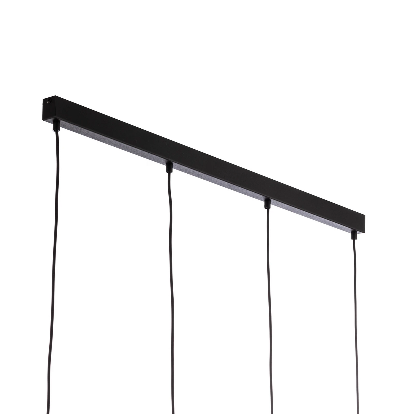 Glerhengiljós úr B-flokki, Sapito, fjögurra ljósa gulbrún loftlampi, kastljós úr gleri