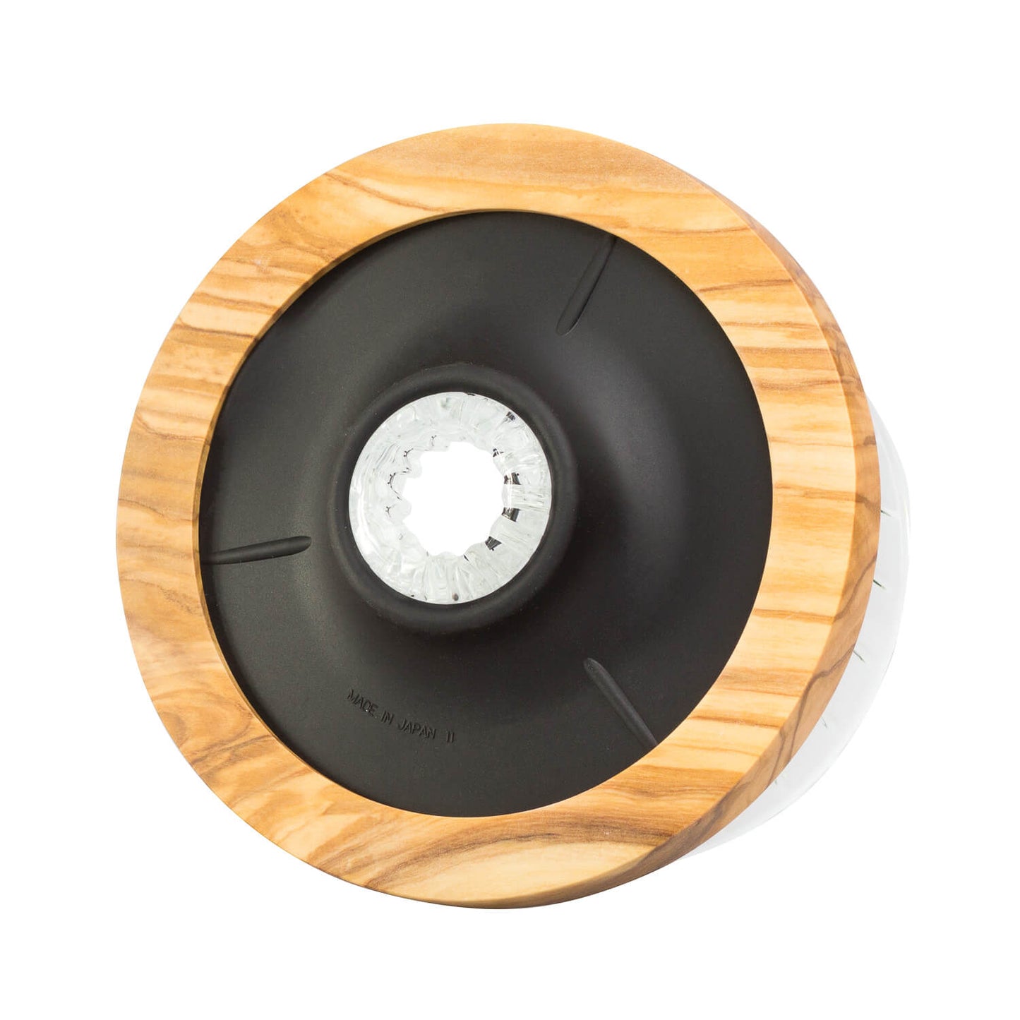 Hario V60-01 Glass Dripper with Olive Wood Base