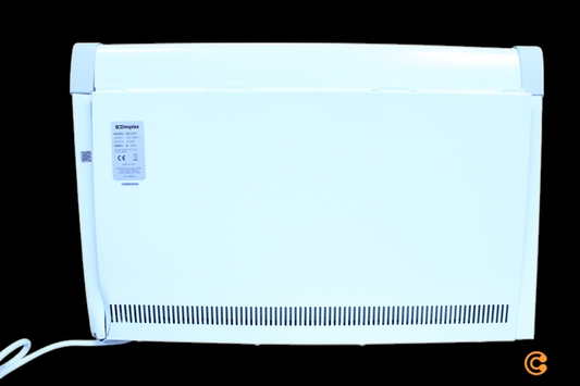 B-flokks Glen Dimplex 380870 blástursofn, frístandandi blástursofn, rafmagnshitari. Sjá texta/mynd.