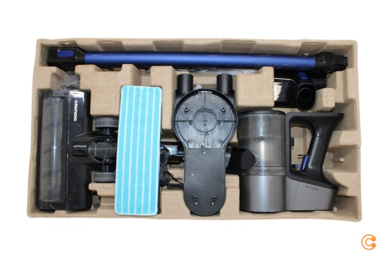 Grundig VCP 7230 Wet VCP 7230 Þráðlaus handryksuga fyrir blauta ryksugu 25,2 V Sjá texta/mynd