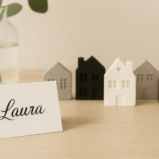 15er Set Mini-Deko-Häuschen – für deine kreative DIY-Ideen