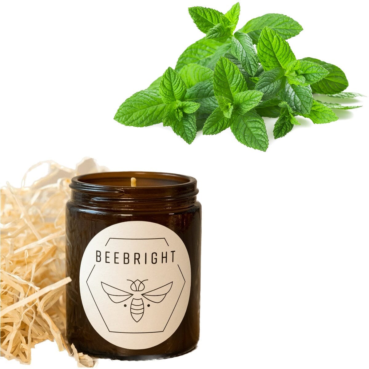 Handgemachte Bienenwachskerze - regional hergestellt