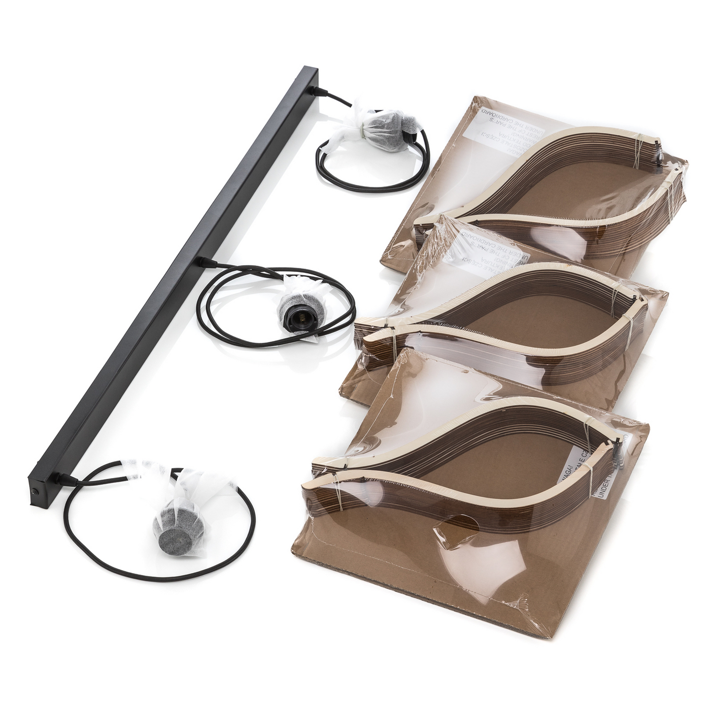 B-flokks Euluna Barrel hengilampi, loftlampi, hengilampi, E27 (sjá texta/mynd) 