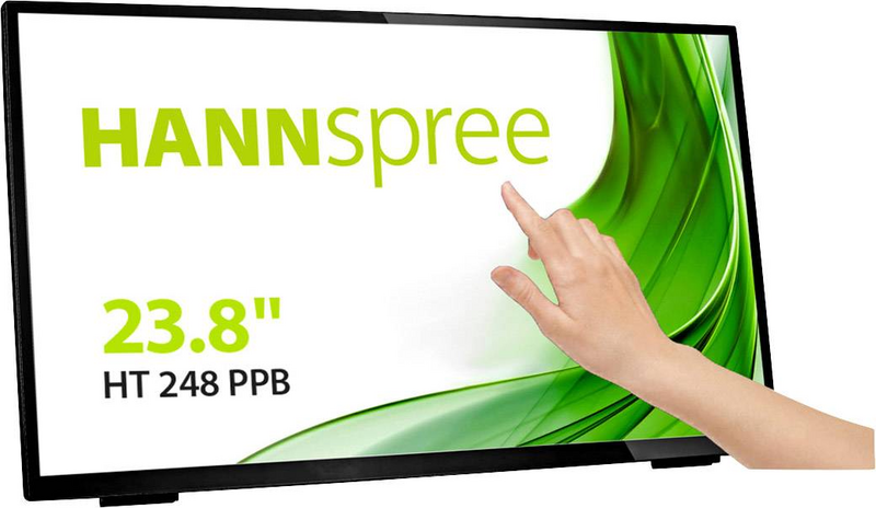 B-Ware Hannspree Ht248 Ppb Lcd Monitor Bildschirm 1920 X 1080 Pixel 23.8 Defektware