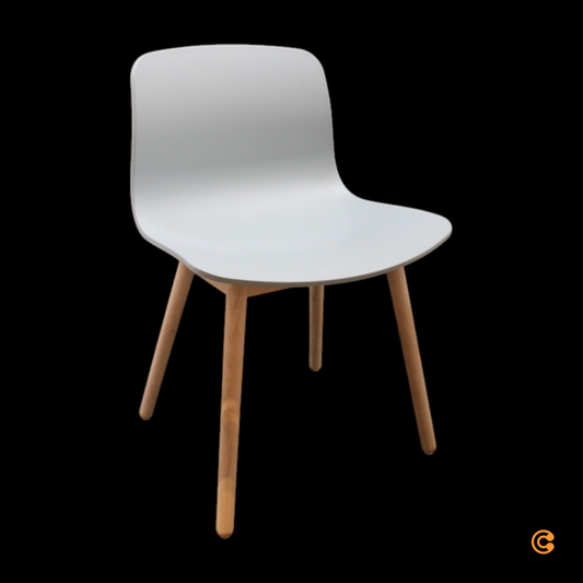 B-grade Hay chair, seating furniture, About A Chair Aac 12, soaped oak, Dusty. See text.