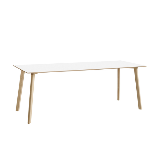 B-flokks Hay Copenhague Deux Cph210 borð, borðstofuborð, perluhvítt, beyki, 200x75 cm