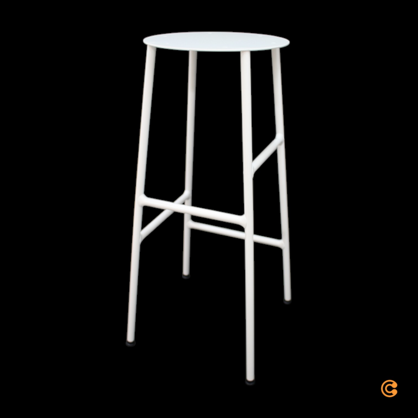 B-flokks barstóll frá Hay Cornet, 75 cm, með varagrind. Sjá texta.