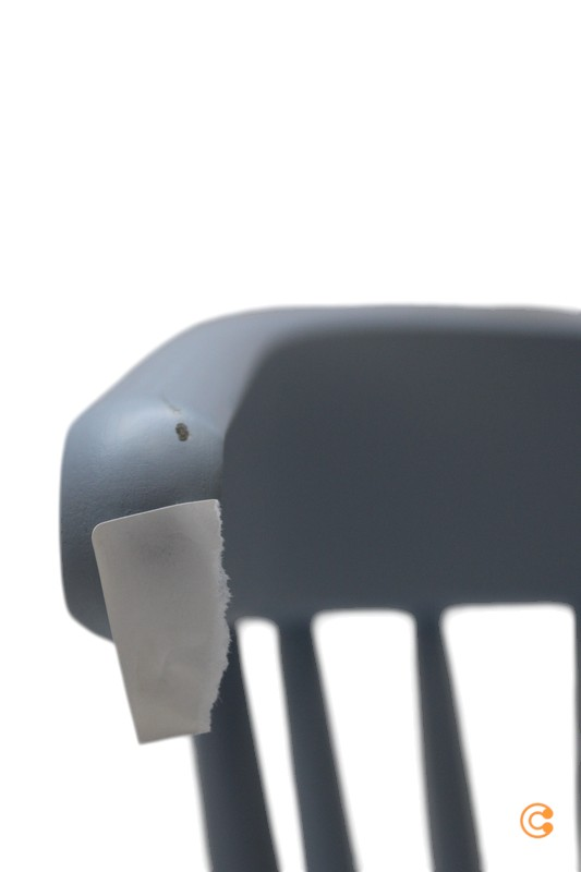 B-flokks Hay J104 stóll, skiferblár, borðstofustóll, sæti, sjá texta/mynd