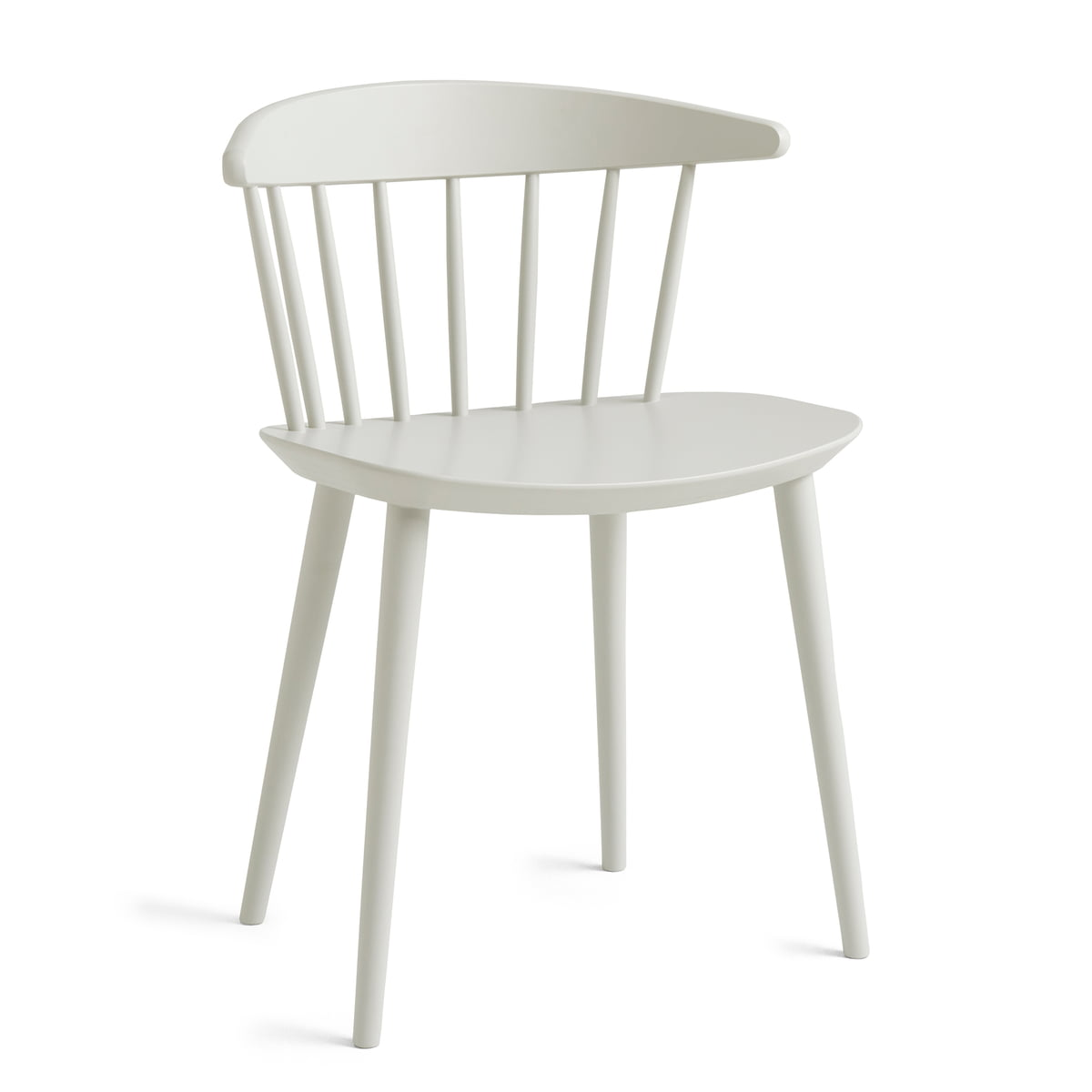 B-grade Hay chair, seating furniture J104, warm grey wooden chair, dining chair, Windsor style