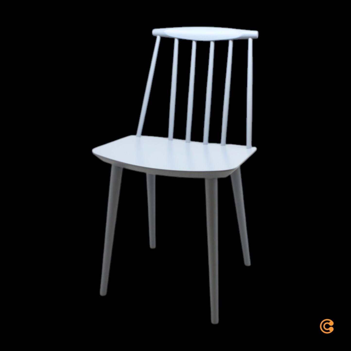 B-flokks Hay J77 stóll, hægindastóll, borðstofustóll, eldhússtóll. Sjá texta.