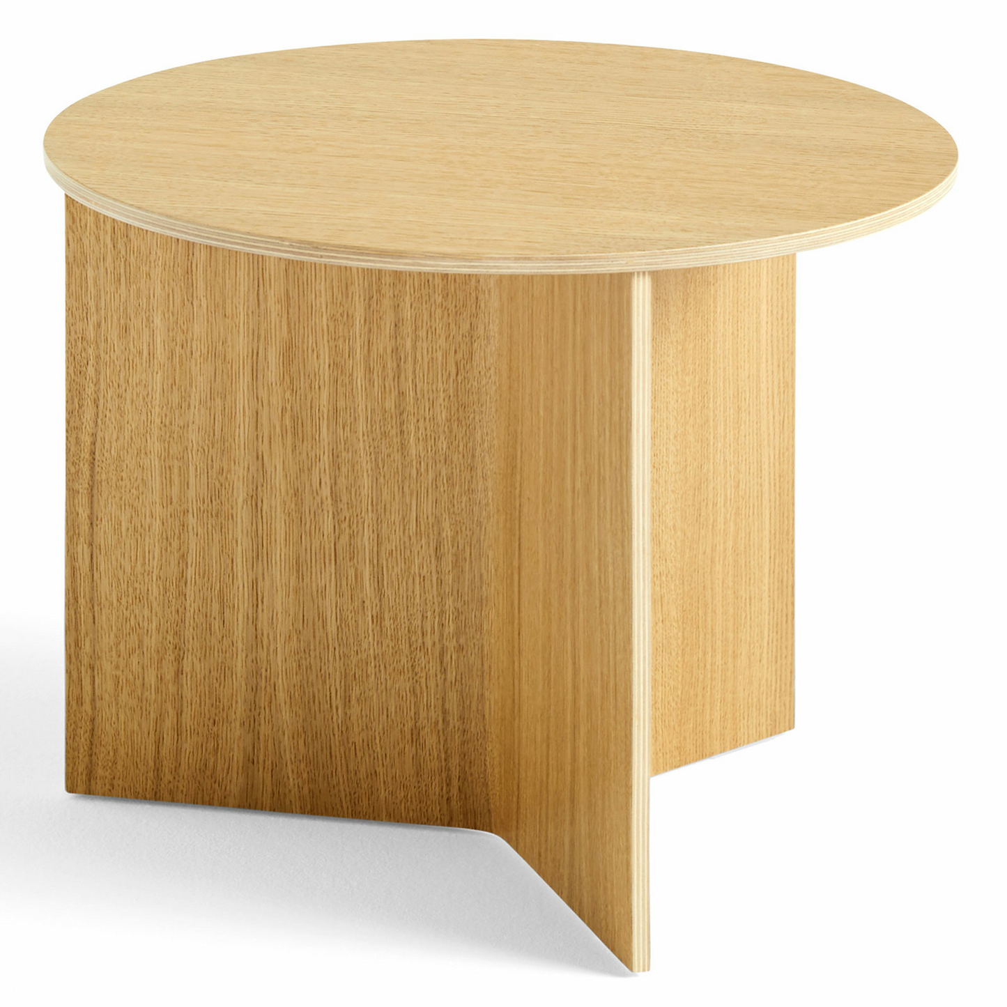 B-grade Hay Slit side table, coffee table, living room table, 45 x 35.5 cm, lacquered oak