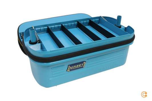 B-grade Hazet 166 N workshop trolley, sheet steel, tool trolley, rolling trolley. See text/photo
