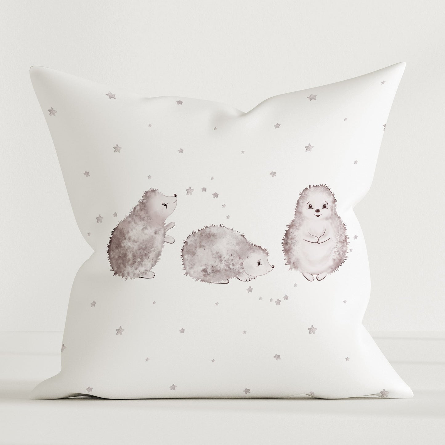 "Little Hedgehog" Premium Decorative Cushion