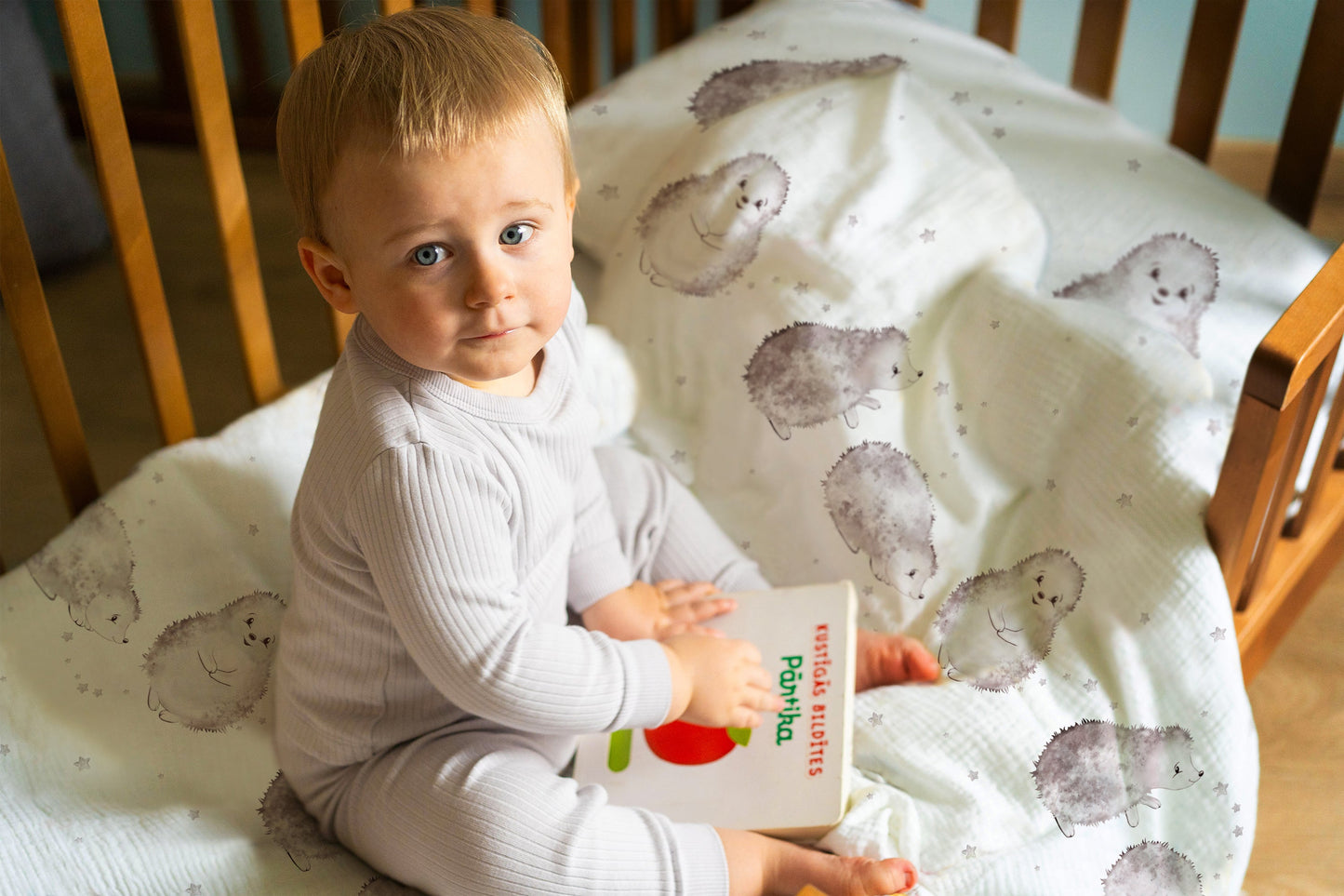 "Little Hedgehog" Premium Children's Bedding