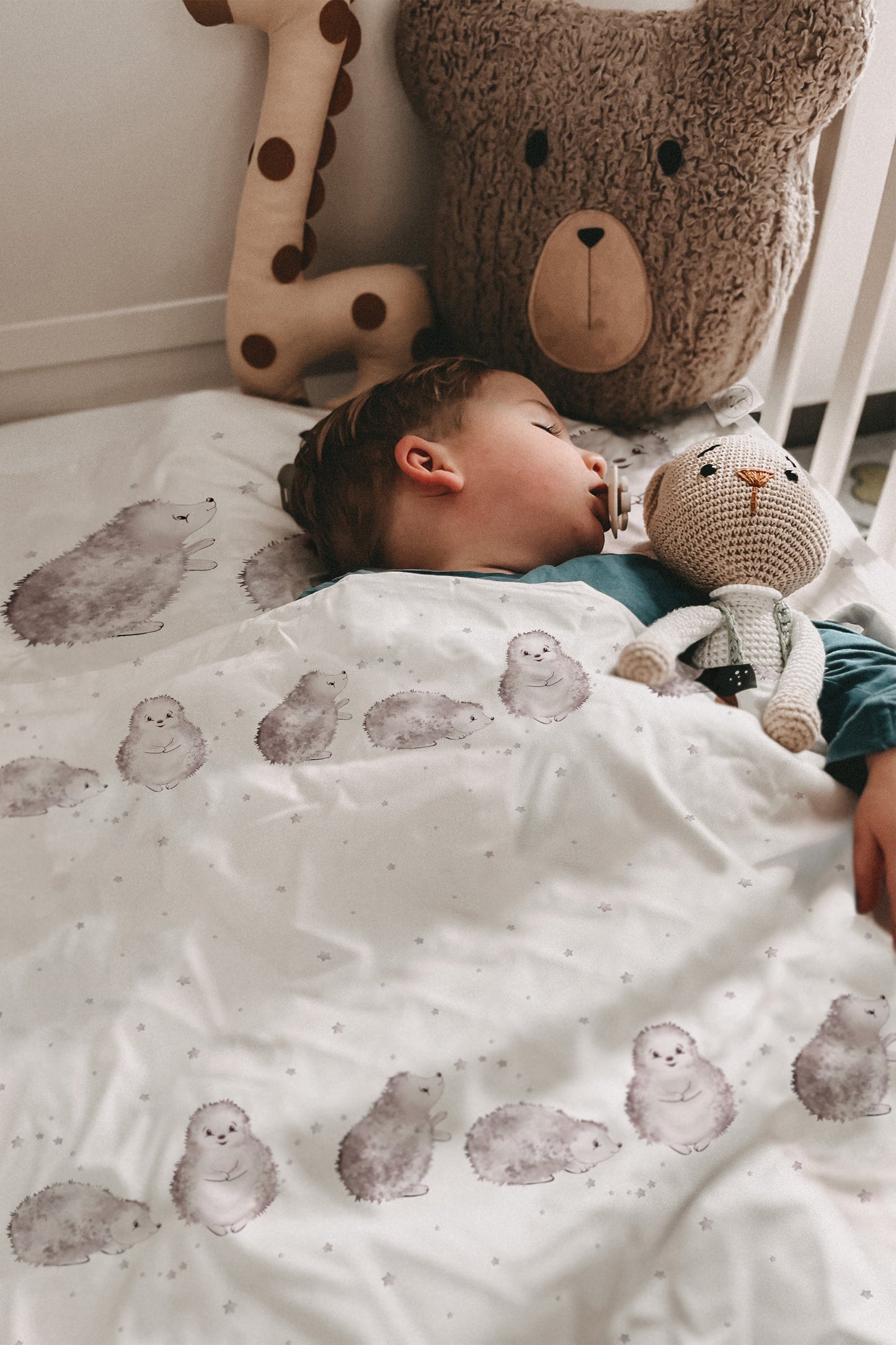 "Little Hedgehog" Premium Children's Bedding