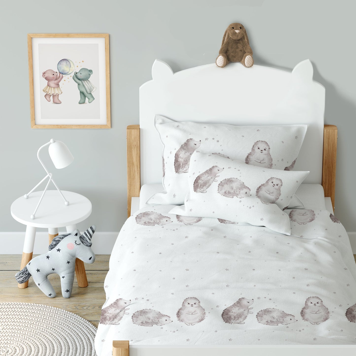 "Little Hedgehog" Premium Children's Bedding