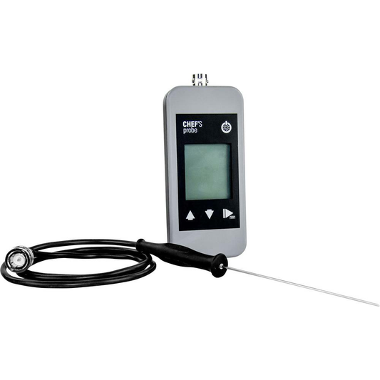 Hitamælir fyrir kokka, gerð B-lager, 200 til 450°C, skynjari af gerðinni Pt1000
