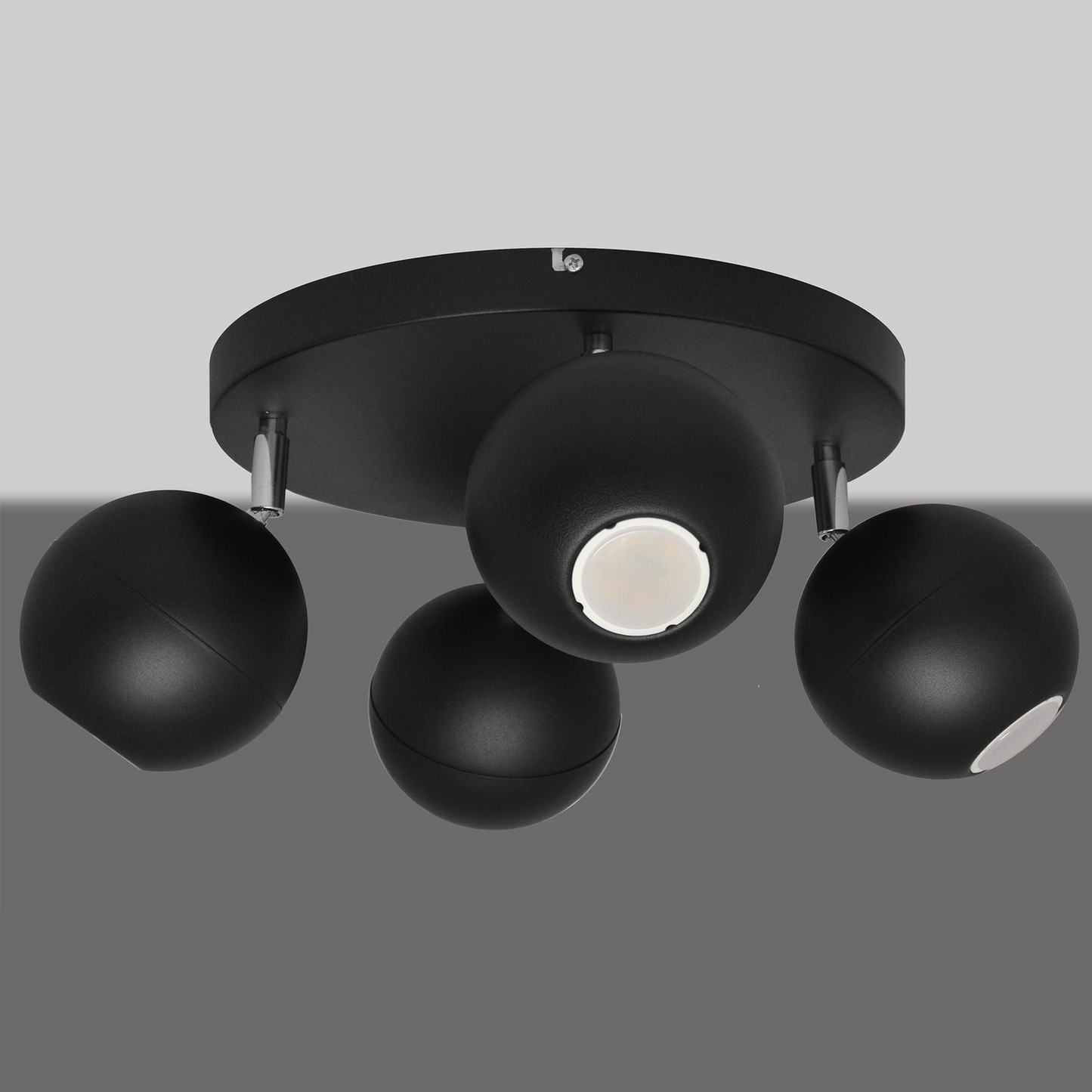 B-grade Helam ceiling spotlight Midnight spotlight lamp black See text/photo