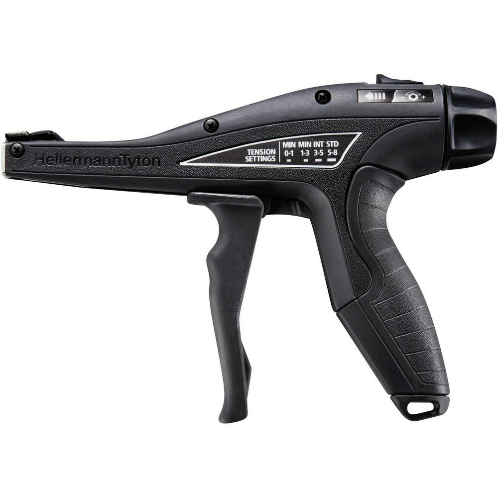 B-flokks Hellermann Tyton Evo7 Sp kapalböndatöng, spennitöng, kapalbönd Evo7 Sp, svart