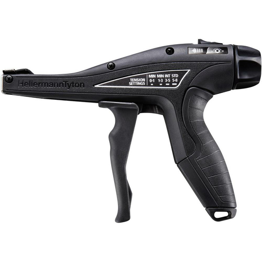 B-flokks Hellermann Tyton Evo7 Sp kapalböndatöng, spennitöng, kapalbönd Evo7 Sp, svart