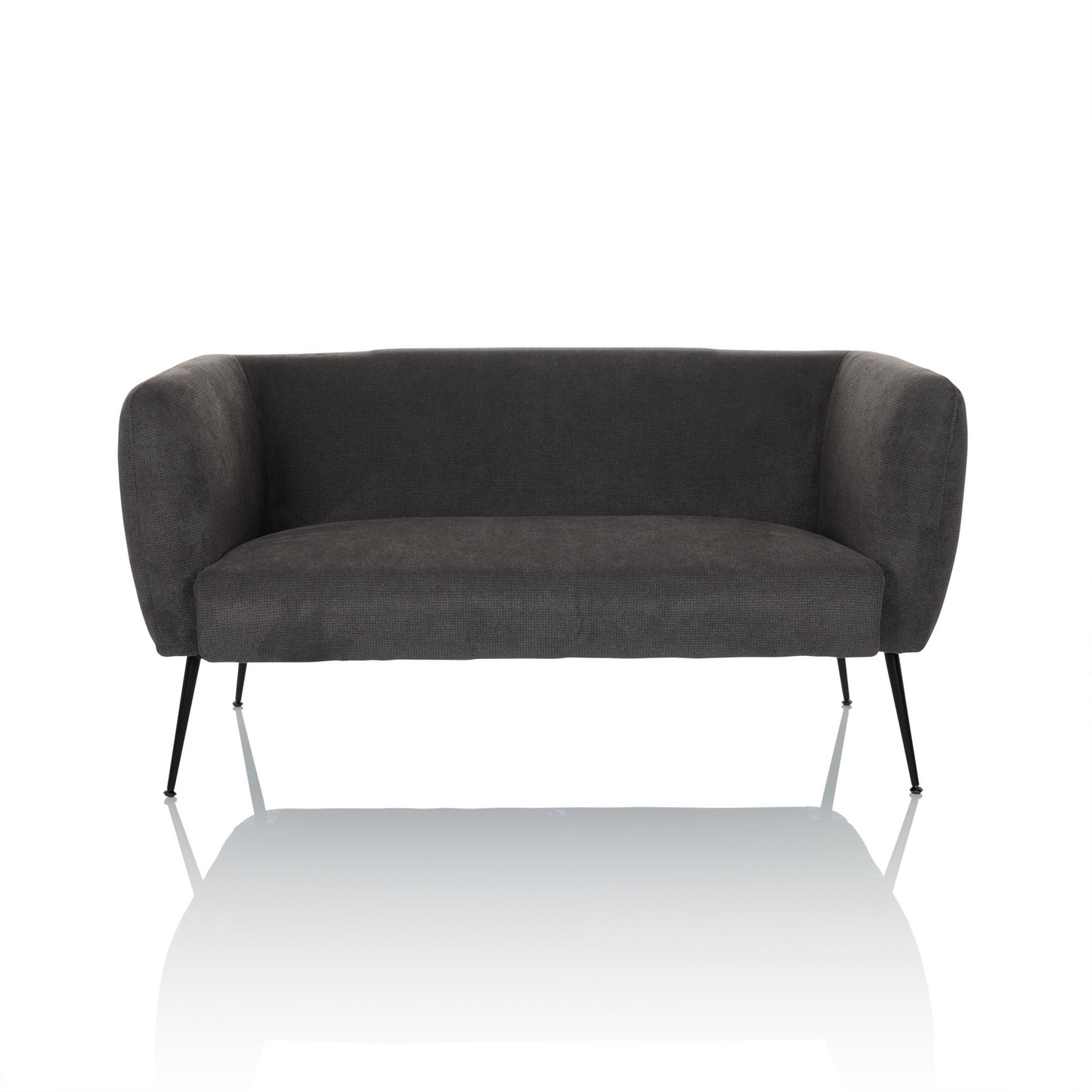 Hjh Living setustofa, sófi, Hayriver áklæði, grár sófi, stóll, húsgögn, stofustóll