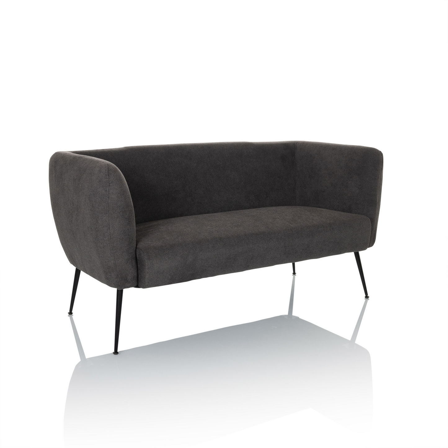 Hjh Living setustofa, sófi, Hayriver áklæði, grár sófi, stóll, húsgögn, stofustóll