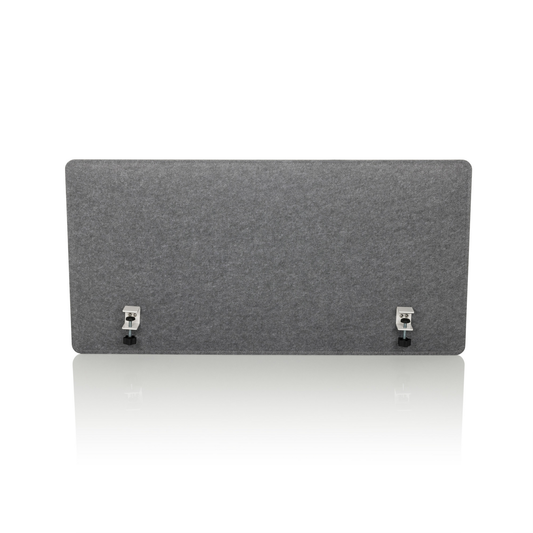 B-grade Hjh Office desk partition acoustic panel Flexmiut 3D partition 120x60x1 PET Grey