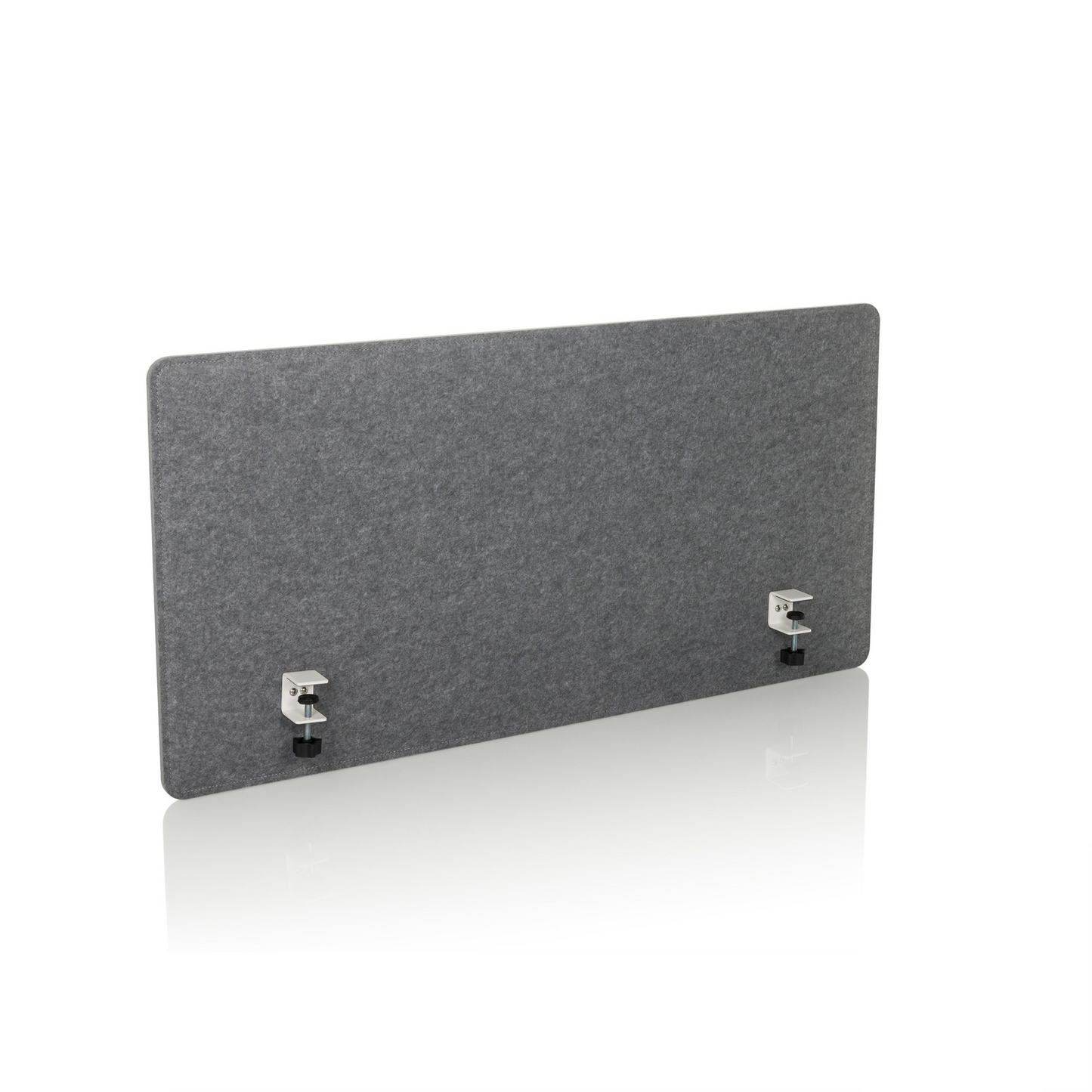 B-grade Hjh Office desk partition acoustic panel Flexmiut 3D partition 120x60x1 PET Grey