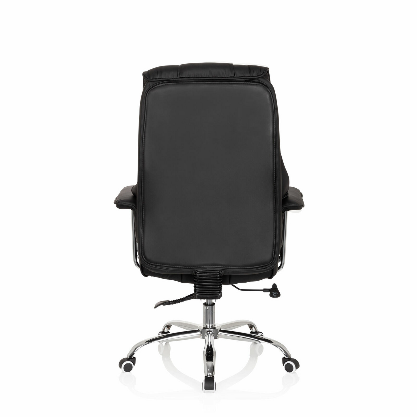 Hjh skrifstofustóll Commander skrifborðsstóll, svartur gervileður