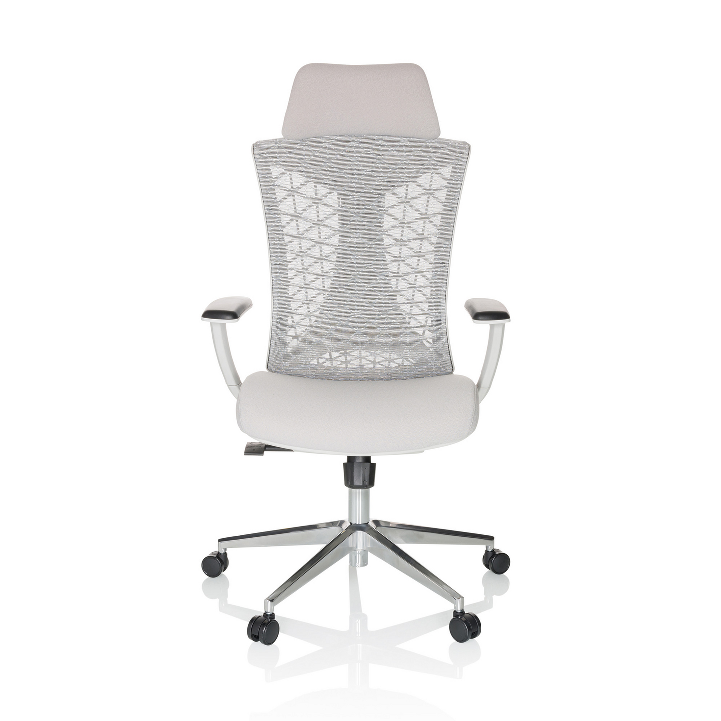 B-Ware Hjh Office Bürostuhl Drehstuhl Faleo W Netzstoff Stoff Grau Stuhl Möbel