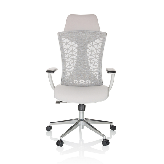 B-Ware Hjh Office Bürostuhl Drehstuhl Faleo W Netzstoff Stoff Grau Stuhl Möbel