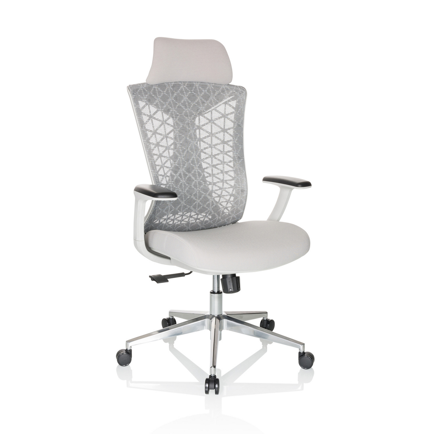 B-Ware Hjh Office Bürostuhl Drehstuhl Faleo W Netzstoff Stoff Grau Stuhl Möbel