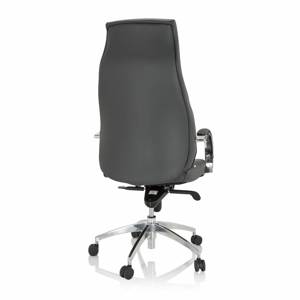 Hjh Office Elegance I Professional framkvæmdastjórnarstóll, grár skrifstofustóll, á lager