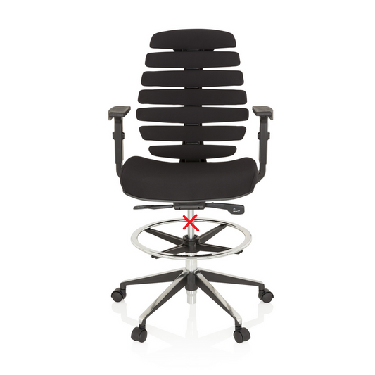 Hjh Office Ergo Line II vinnustóll Snúningsstóll Skrifborðsstóll Sjá texta/mynd