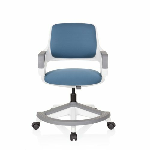 B-grade Hjh Office children's chair Kid Flex mesh fabric blue grey swivel chair office chair